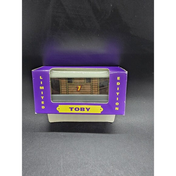 Thomas & Friends : Thomas' Trackside Tunes *No Vhs* Just Toby Train In Box Rare - Picture 1 of 11